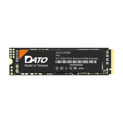 Solid State Drive (SSD) Dato DP800, NVME M.2 2280, PCIe, 512GB, Črn DP800SSD-512GB