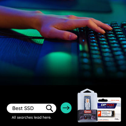 Solid State Drive (SSD) Dato DP800, NVME M.2 2280, PCIe, 512GB, Črn DP800SSD-512GB