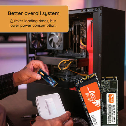 Solid State Drive (SSD) Dato, NVME M.2 2280, PCIe, 1TB, Črn DP580-1TB