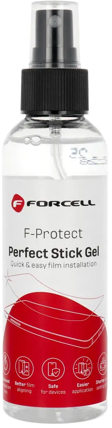 Gel Forcell Perfect Stick, za nanašanje zaščitne folije iz plastike/silikona, 150ml