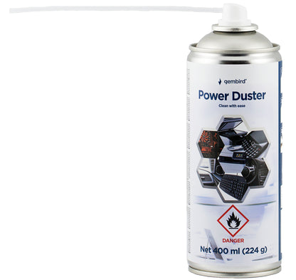 Spray stisnjenega zraka Gembird, 400ml CK-CAD-FL400-01
