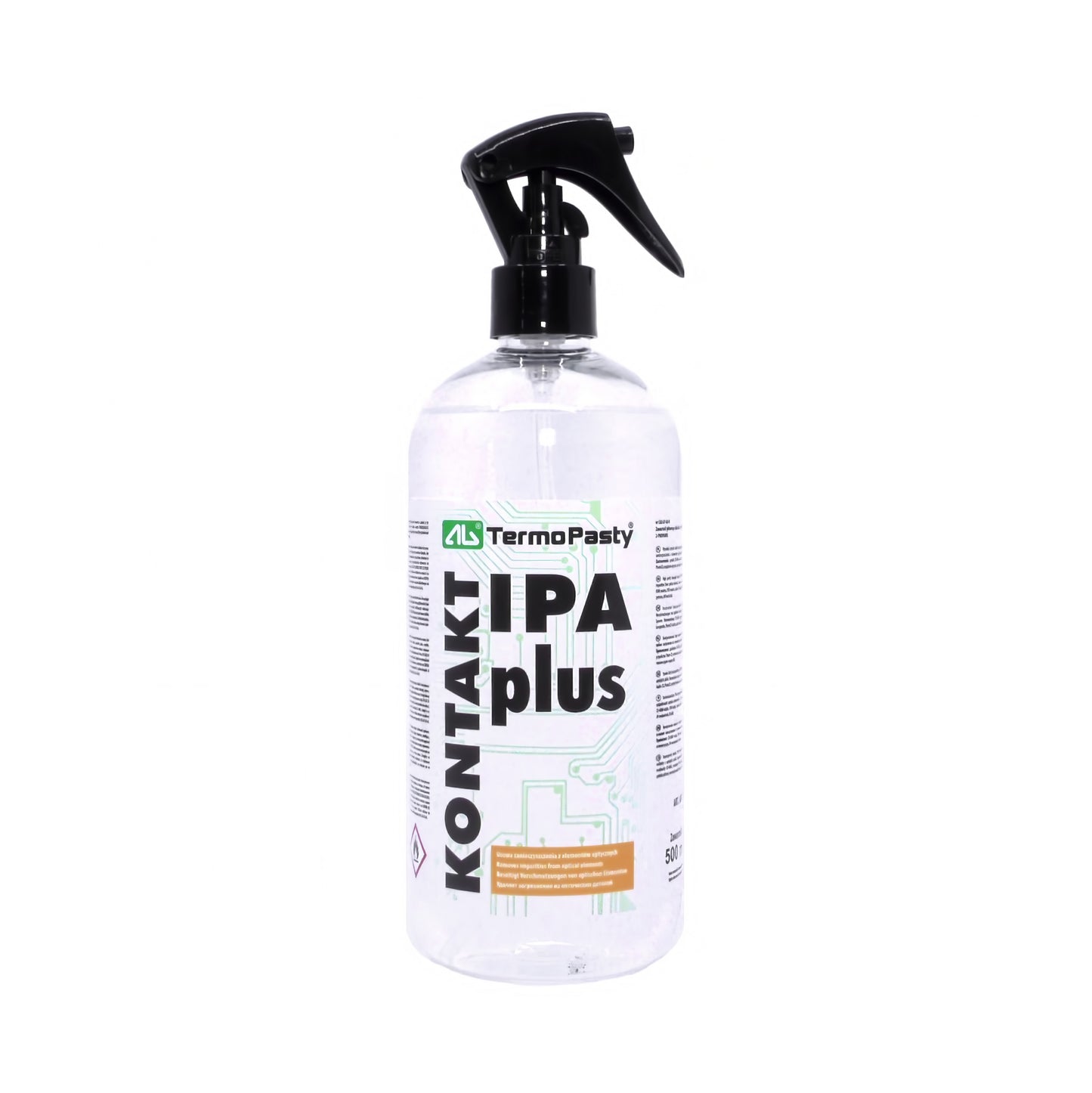 Razpršilo za čiščenje izopropilnega alkohola Termopasty IPA Plus, 500ml ART.AGT-252