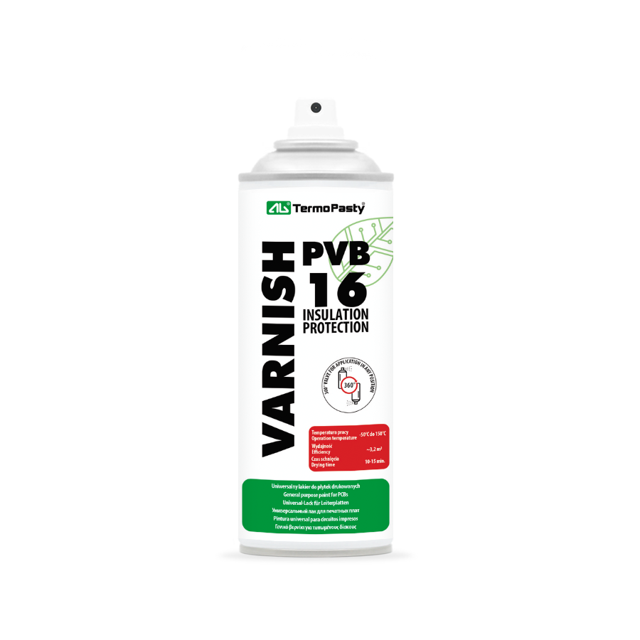Spray lak AG Termopasti lak PVB 16, 100 ml, prozoren ART.AGT-232