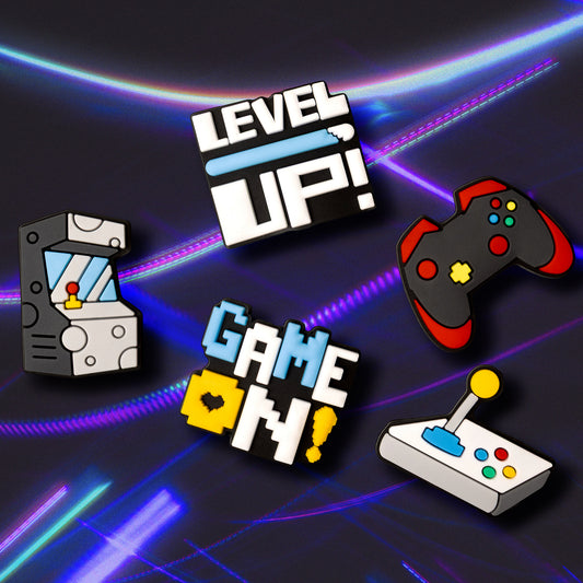 3D OEM GameOn nalepka za ovitek za telefon / tablico, komplet 5 kosov, večbarvna