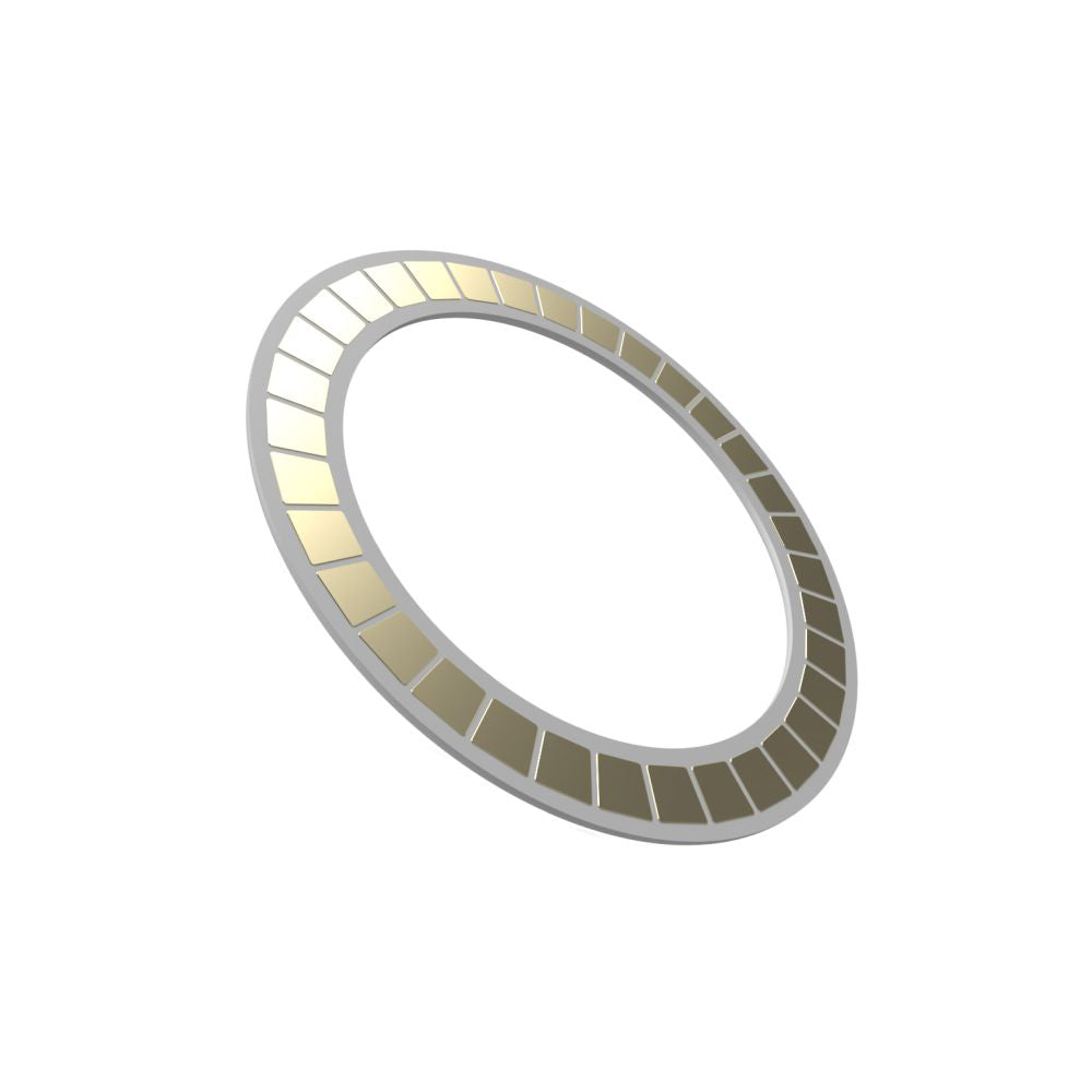 Kovinska nalepka Fixed, Bela