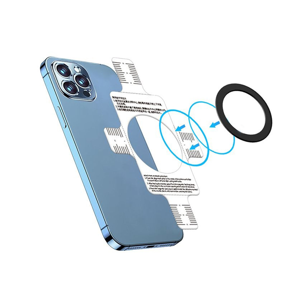 Kovinska nalepka McDodo PC-1620, Črna