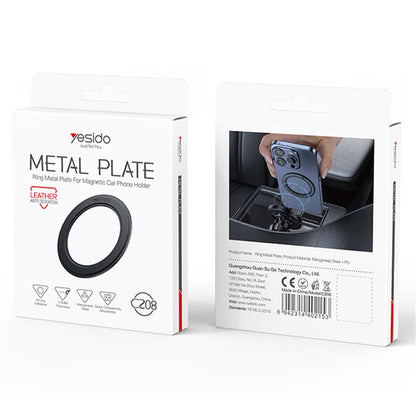 Kovinska nalepka Yesido C208, Črna