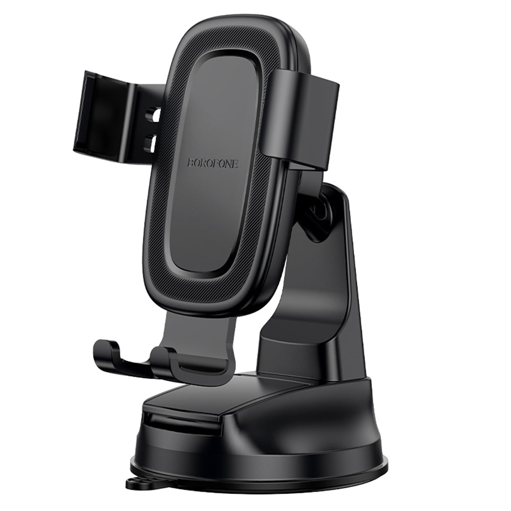 Nosilec za avto Borofone BH130 Follower Gravity, 6.1inch - 7inch, Črn