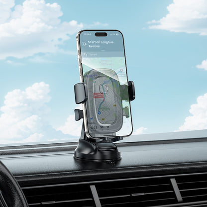 Nosilec za avto Borofone BH132 Follower, 4.5inch - 7inch, črn