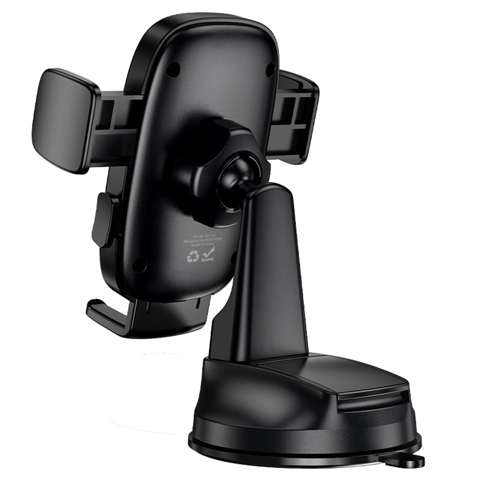 Nosilec za avto Borofone BH132 Follower, 4.5inch - 7inch, črn