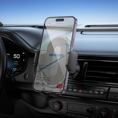 Avtomobilski nosilec Borofone BH133 Rio, 4.5inch - 7inch, črn