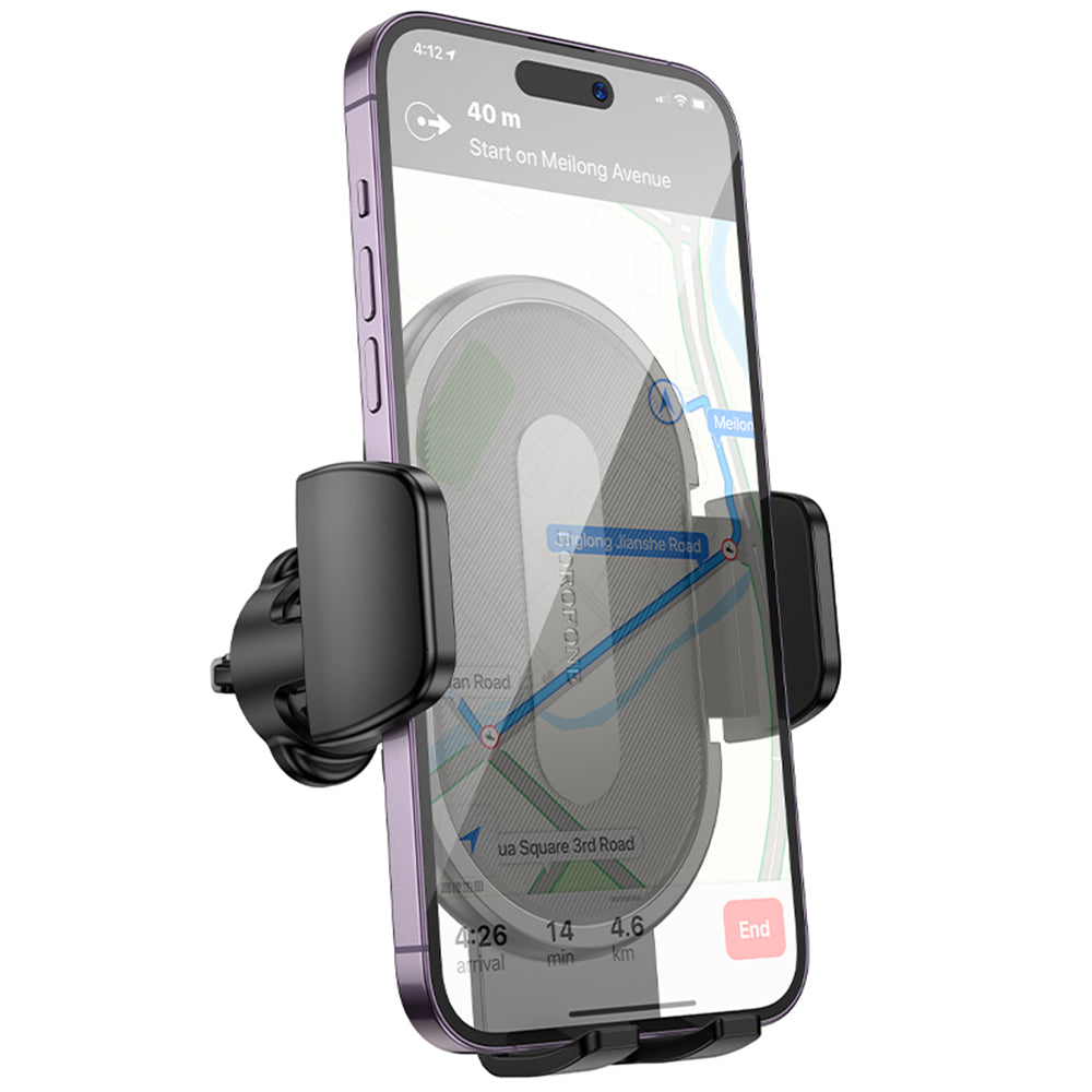 Avtomobilski nosilec Borofone BH133 Rio, 4.5inch - 7inch, črn