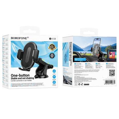 Avtomobilski nosilec Borofone BH134 Rio, 4.5inch - 7inch, črn
