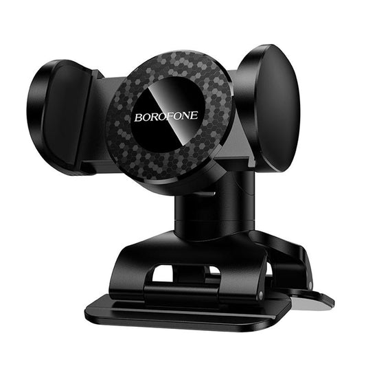 Avto nosilec Borofone BH142, 4,5 palca - 7 palcev, črn