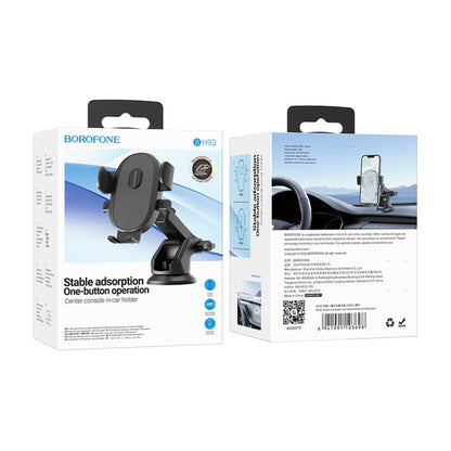 Nosilec za avto Borofone BH93 Grand, 4.5inch - 7inch, črn