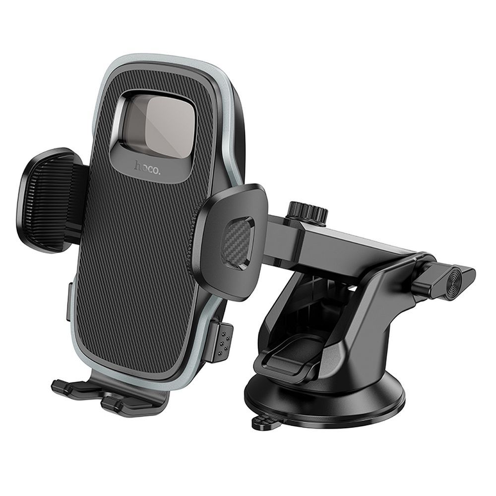 Nosilec za avto HOCO Fair H15, 4.5inch - 7inch, črn