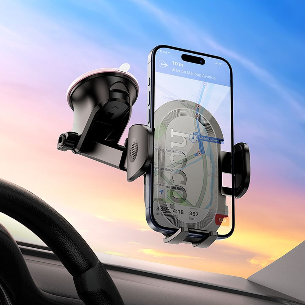 Nosilec za avto HOCO H54, Univerzalen, Črn