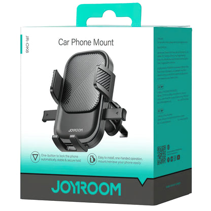 Nosilec za avto Joyroom JR-OK6 Vent, 4.7inch - 6.8inch, črn