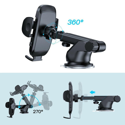 Avtomobilski nosilec Joyroom JR-ZS259-2 Dash, 4.7inch - 6.9inch, črn