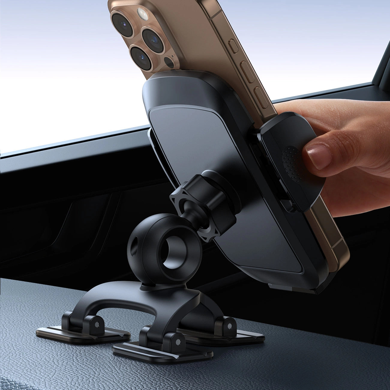 Avtomobilski nosilec Joyroom JR-ZS259-3 Dash, 4.7inch - 6.9inch, črn