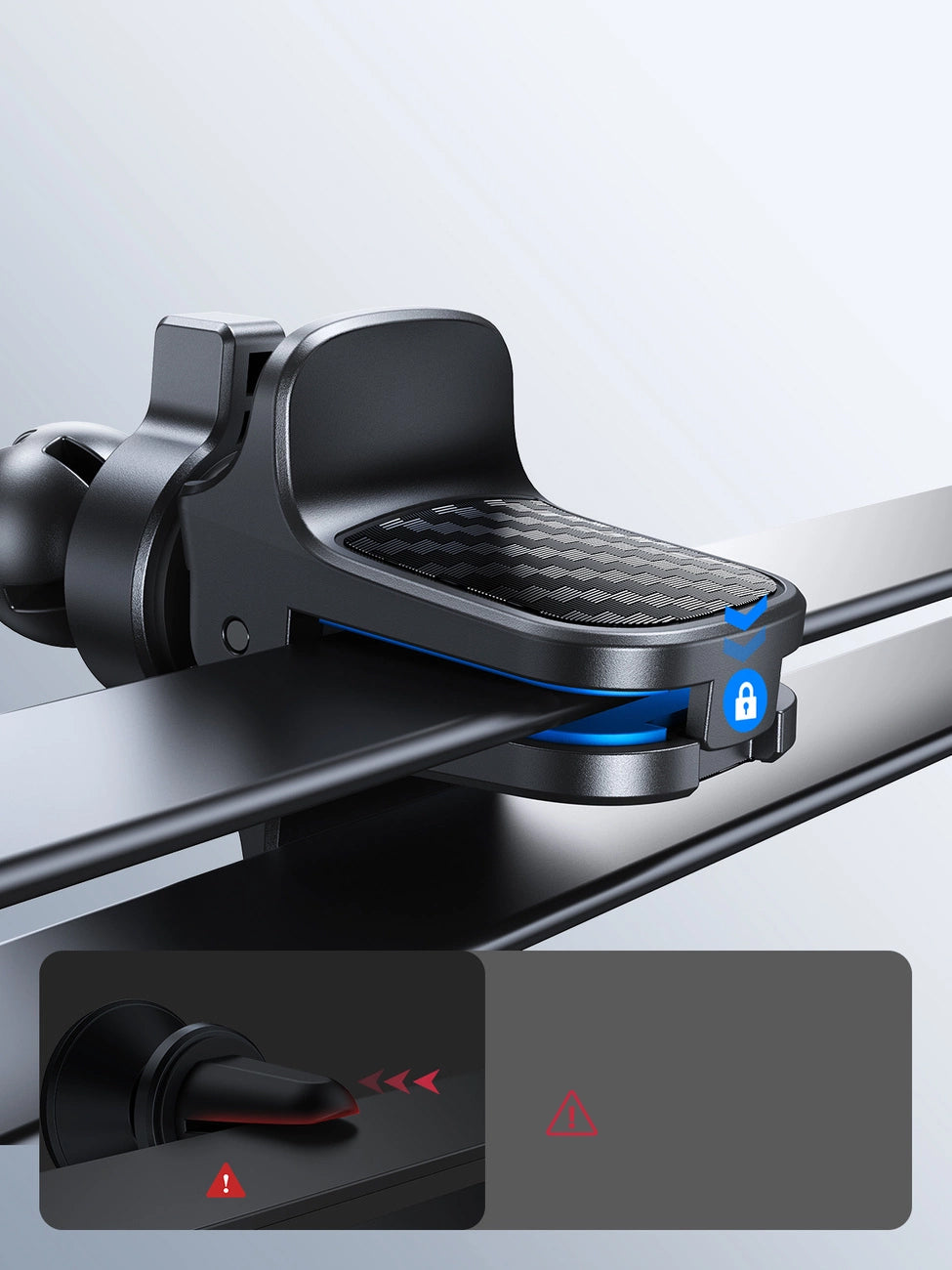 Avtomobilski nosilec Joyroom JR-ZS377, 4.5inch - 6.7inch, črn
