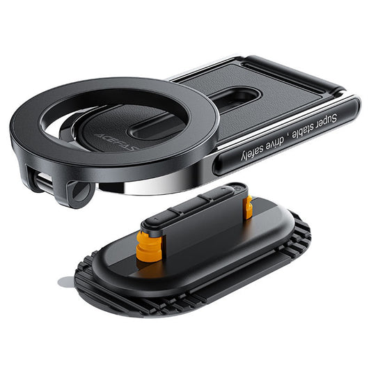 Magnetni avtomobilski nosilec Acefast D54, Univerzalen, Črn