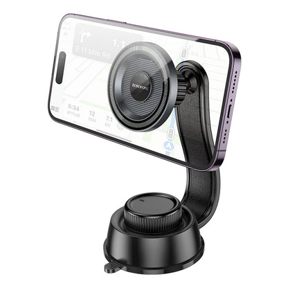 Magnetni avtomobilski nosilec Borofone BH123 Profit, 4.5inch - 7inch, črn