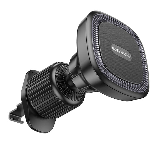 Magnetni avtomobilski nosilec Borofone BH96 Ice, Univerzalen, Črno Siv