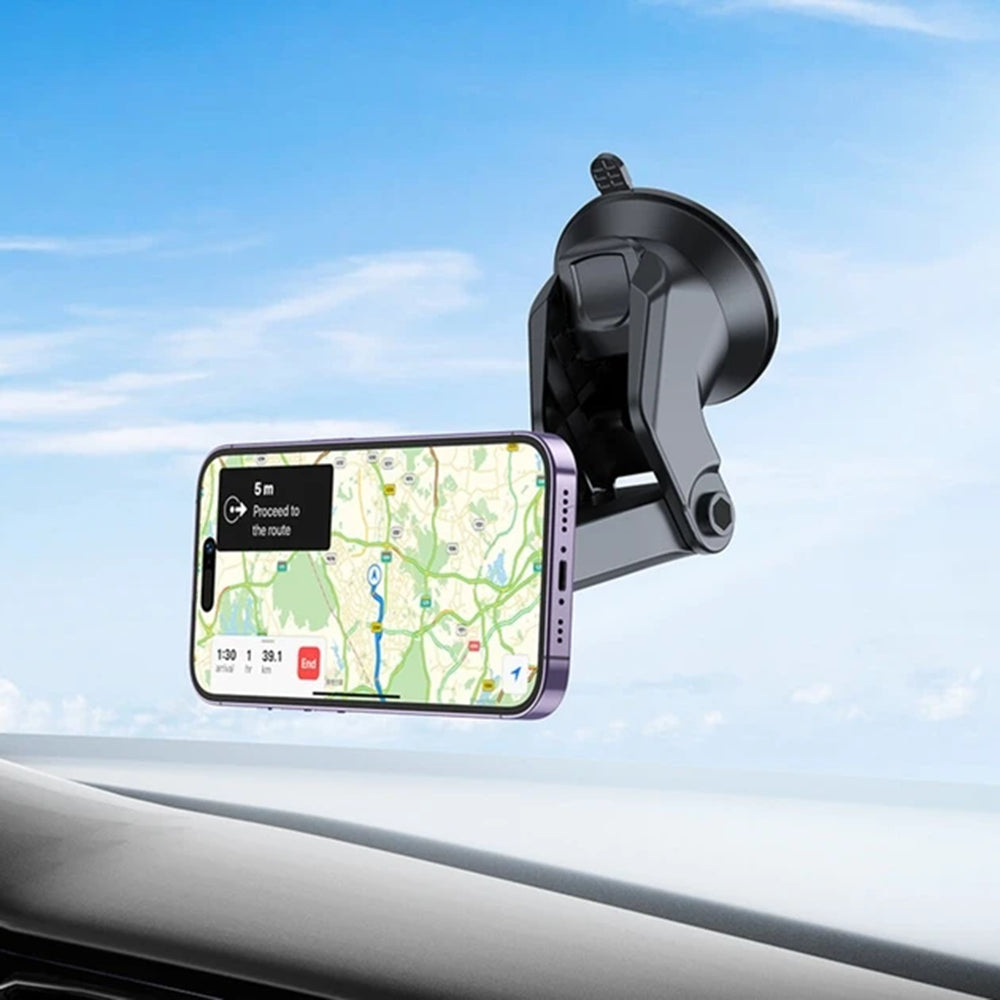 Magnetni avtomobilski nosilec Borofone BH97 Ice, Univerzalen, Črn