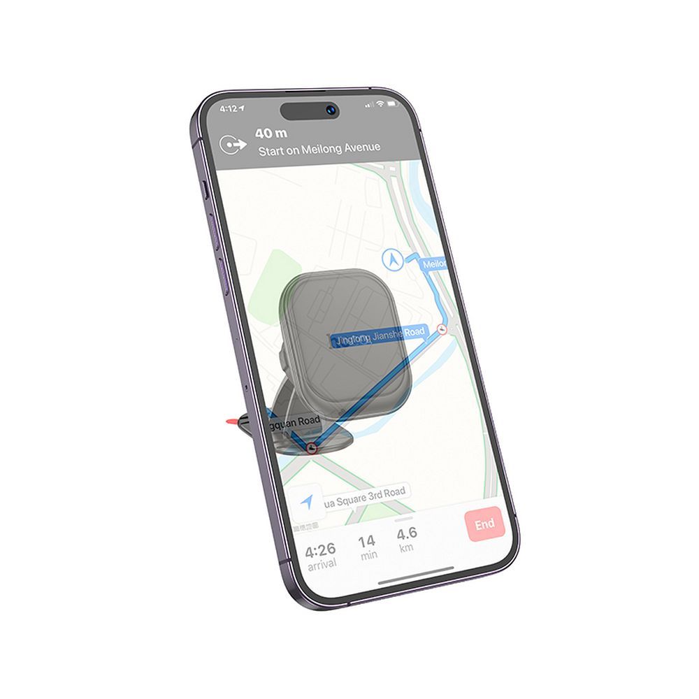 Magnetni avtomobilski nosilec HOCO H30, Univerzalen, Črn