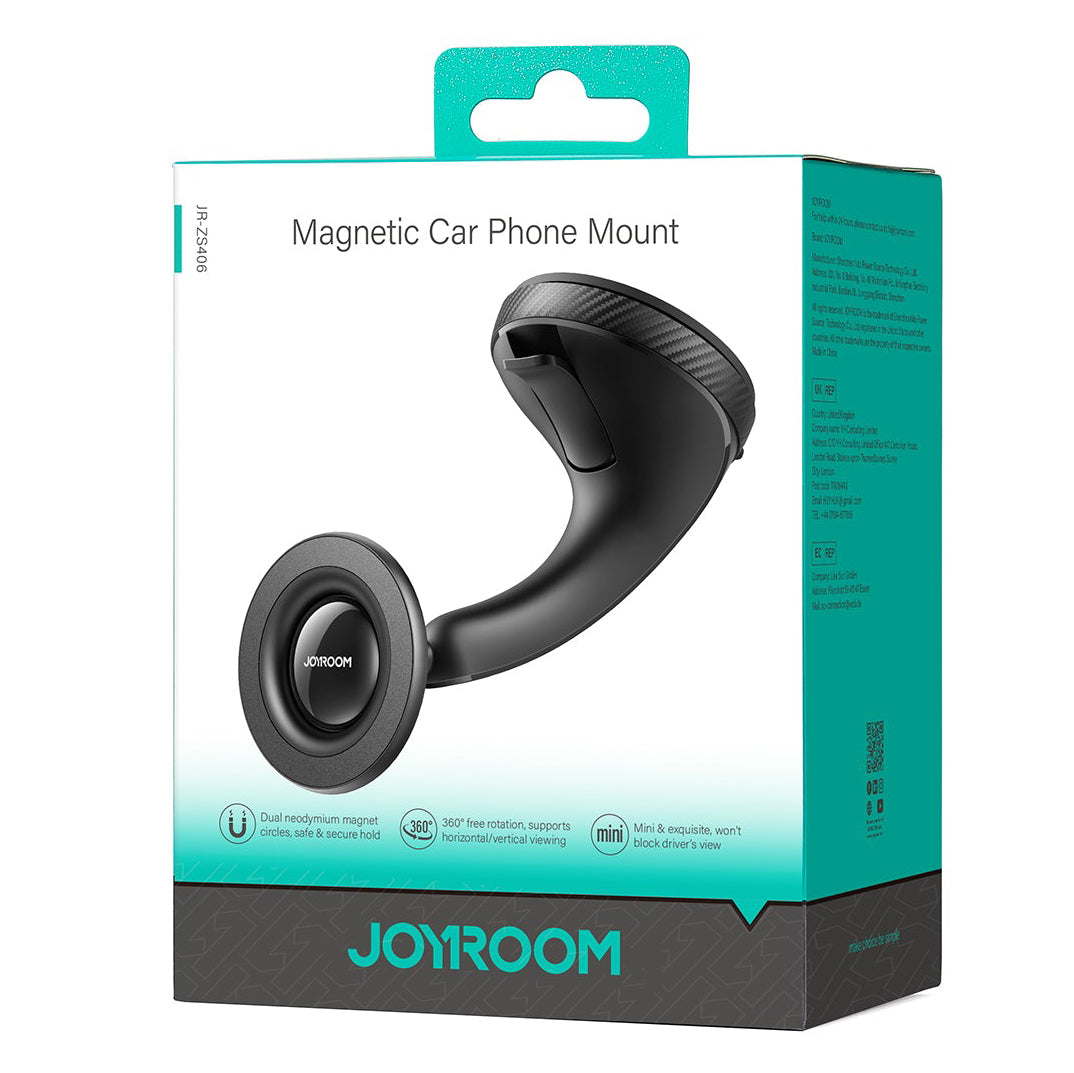 Joyroom JR-ZS406 Magnetno držalo za avto, univerzalno, črno 