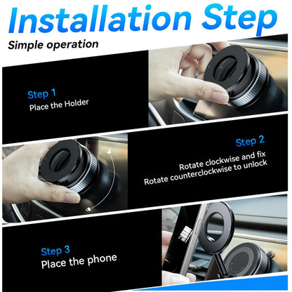 Magnetic Car Holder XO Design C169, Universal, Black