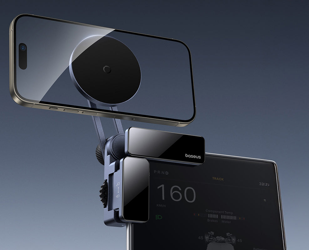 Avtomobilski magnetni nosilec MagSafe Baseus MaxView, črn C40180701813-00