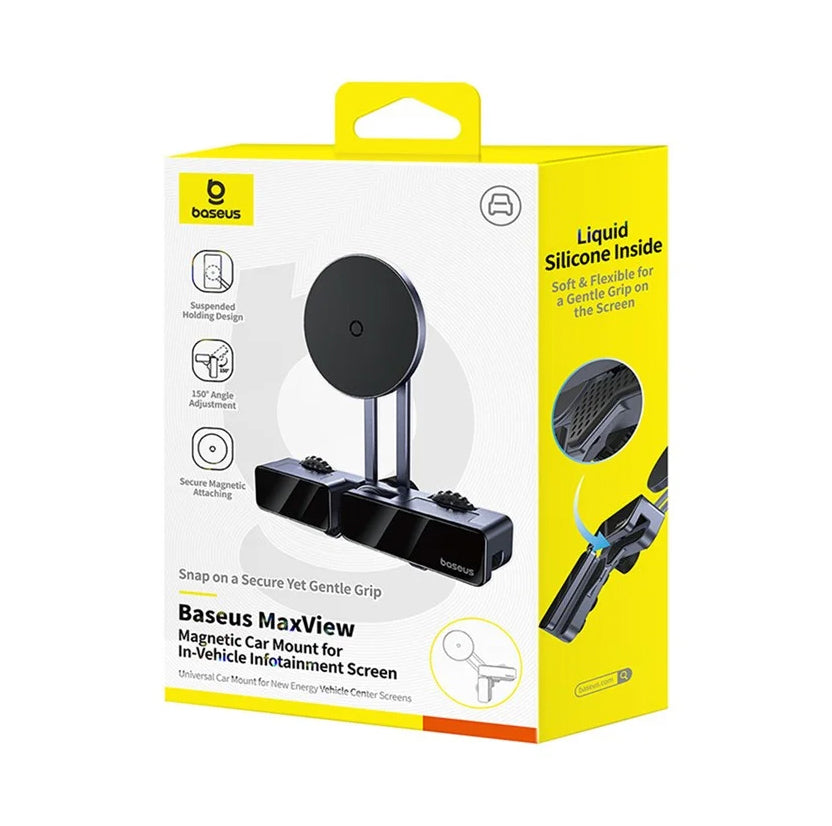 Avtomobilski magnetni nosilec MagSafe Baseus MaxView, črn C40180701813-00