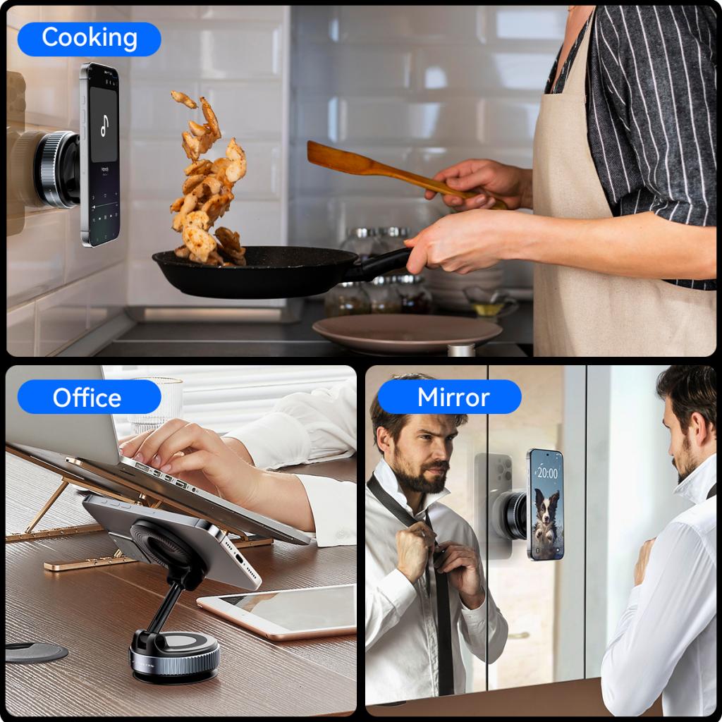 Magnetic Car Holder XO Design C169, Universal, Black