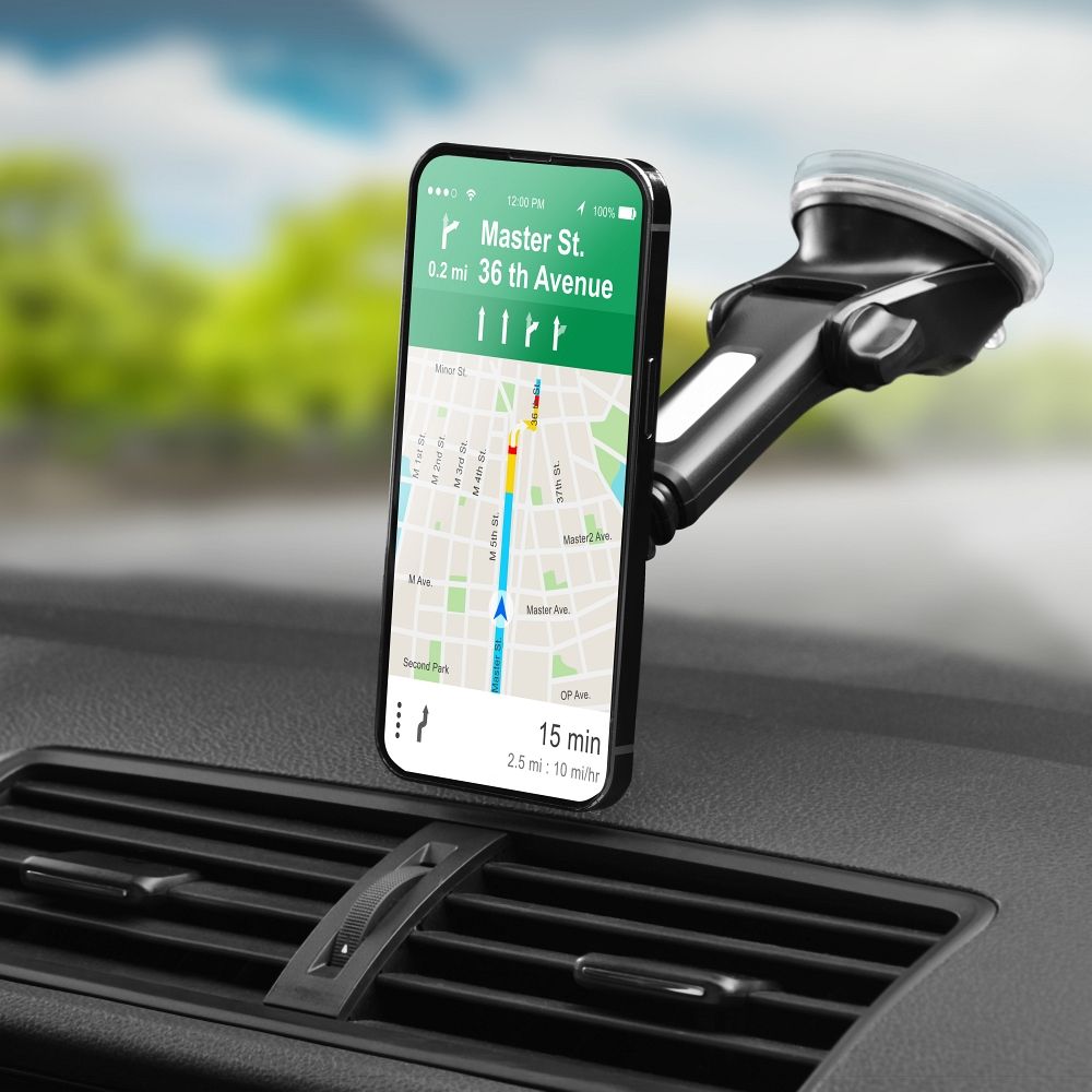 Forcell Carbon H-CT327 Magnetic Car Holder, Universal, Black 