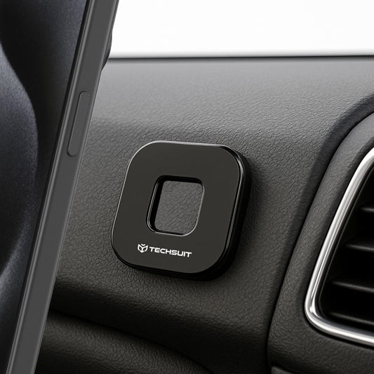 Magnetni avtomobilski nosilec Techsuit HOLD210, Univerzalen, Črn