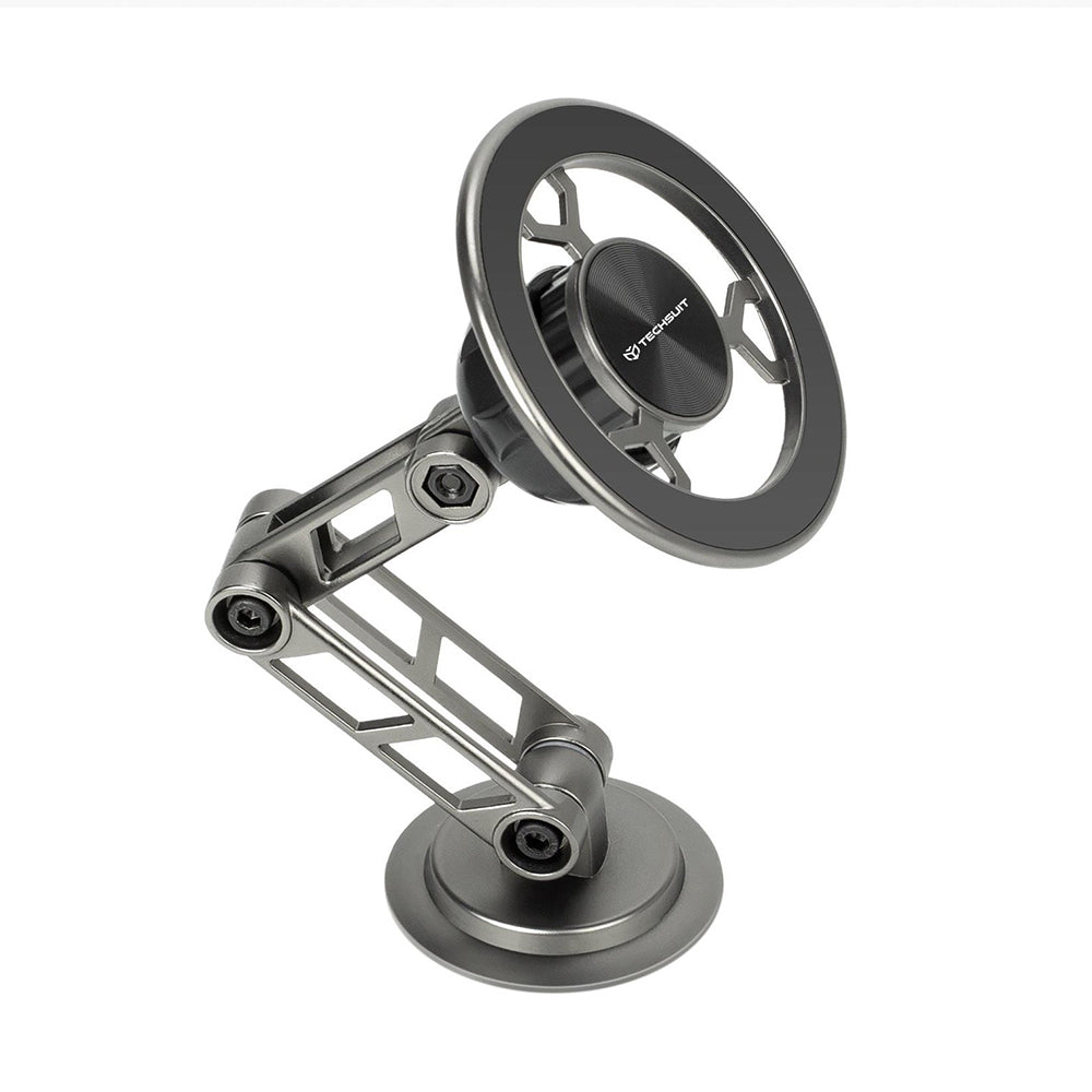 Avtomobilski magnetni nosilec Techsuit S14, Univerzalen, Siv