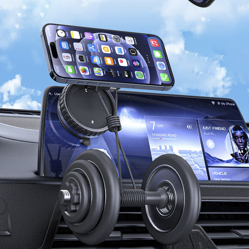 Avtomobilski magnetni nosilec Techsuit S15, Univerzalen, Črn