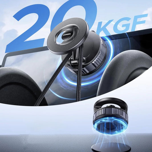 Magnetni avtomobilski nosilec UGREEN LP970 (75666), univerzalen, črn