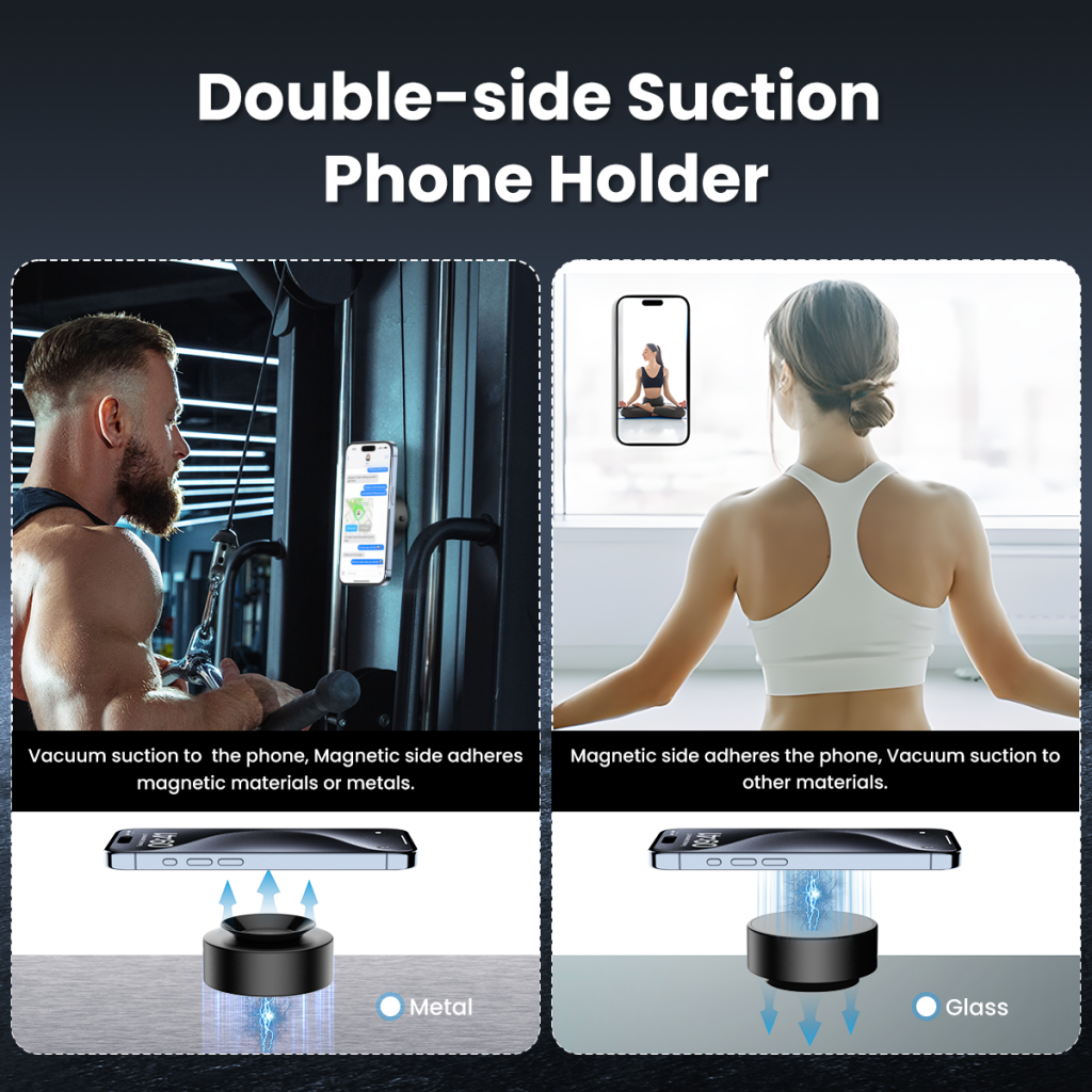 Magnetni avtomobilski nosilec XO Design C155, Univerzalen, Črn