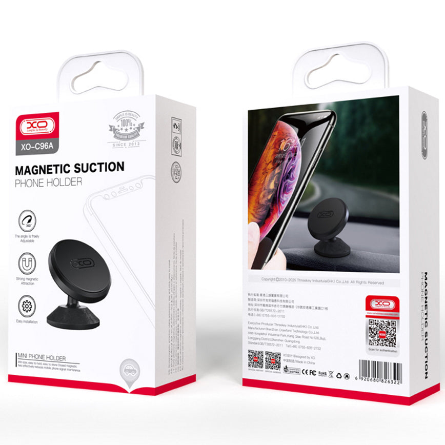 Magnetni avtomobilski nosilec XO Design C96A, Univerzalen, Črn