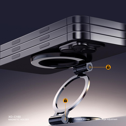 Magnetni avtomobilski nosilec XO Design C160, univerzalen, črn
