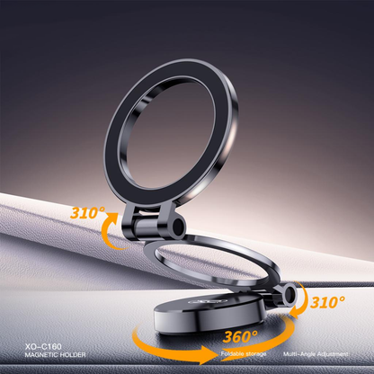 Magnetni avtomobilski nosilec XO Design C160, univerzalen, črn