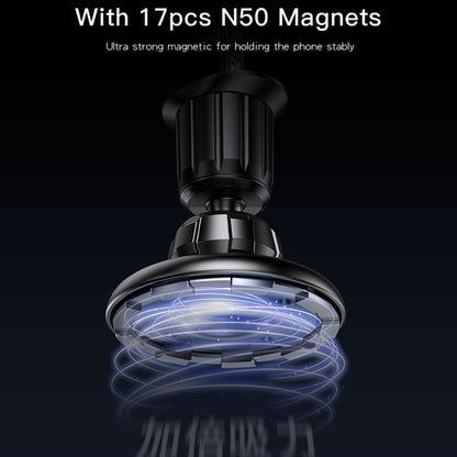 Magnetni avtomobilski nosilec Yesido C156, Univerzalen, Črn