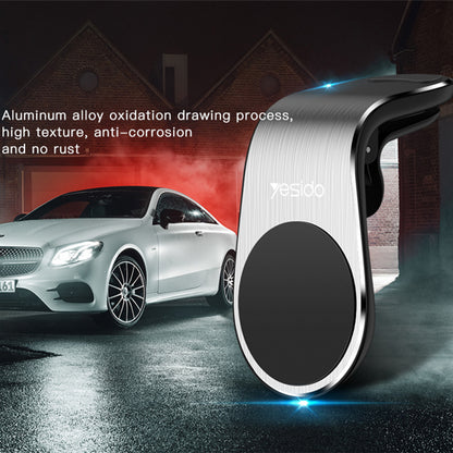 Magnetni avtomobilski nosilec Yesido C64, univerzalen, črn