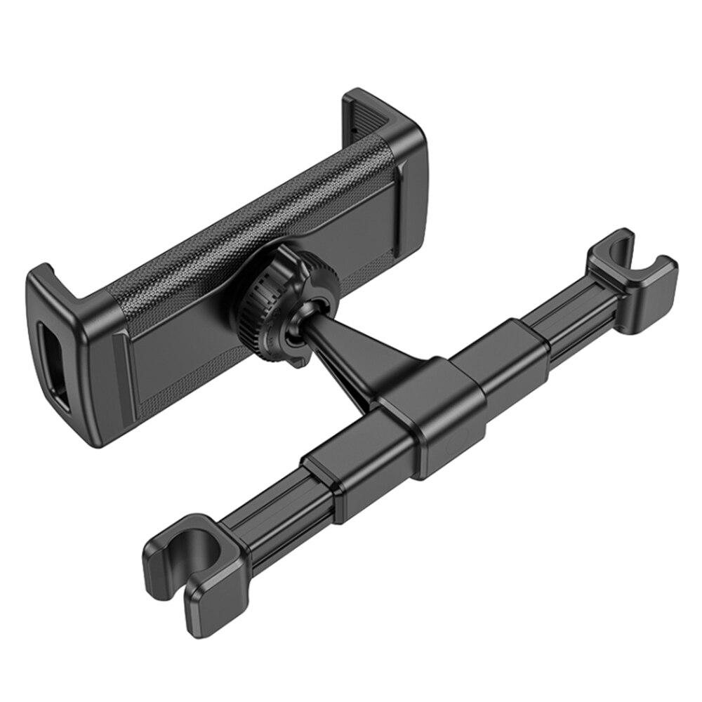 Nosilec za avtomobilsko vzglavnik HOCO CA121 za telefon / tablico, 4.7inch - 10.5inch, črn