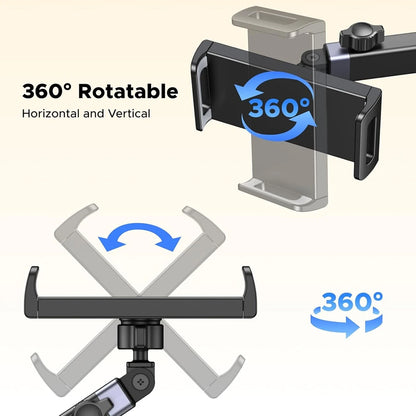 Nosilec za avtomobilsko vzglavnik UGREEN LP904 (55443) za telefon / tablico, 4.7inch - 9.8inch, črn