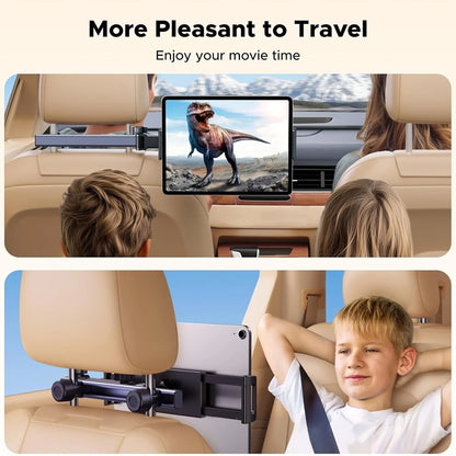 Nosilec za avtomobilsko vzglavnik UGREEN LP904 (55443) za telefon / tablico, 4.7inch - 9.8inch, črn