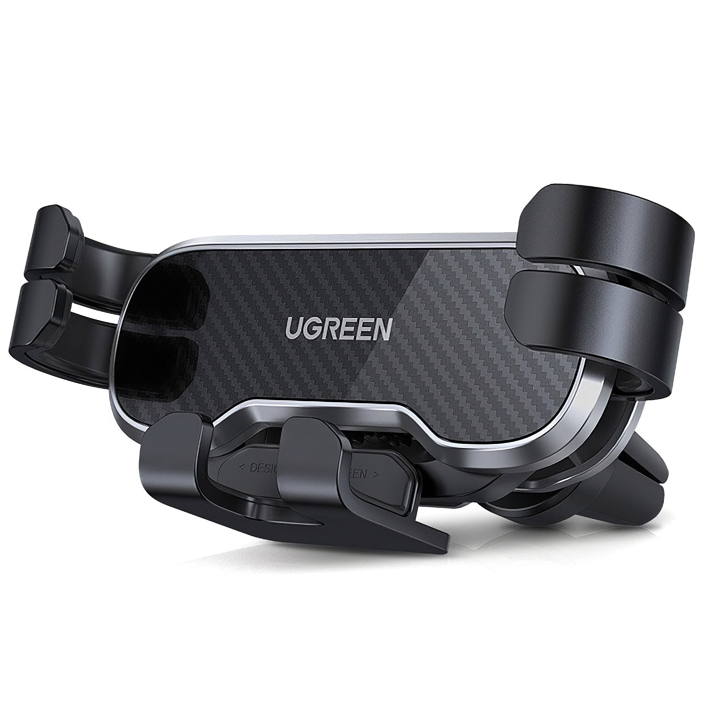 Nosilec za avto UGREEN Gravity Air Vent, Univerzalen, Črn